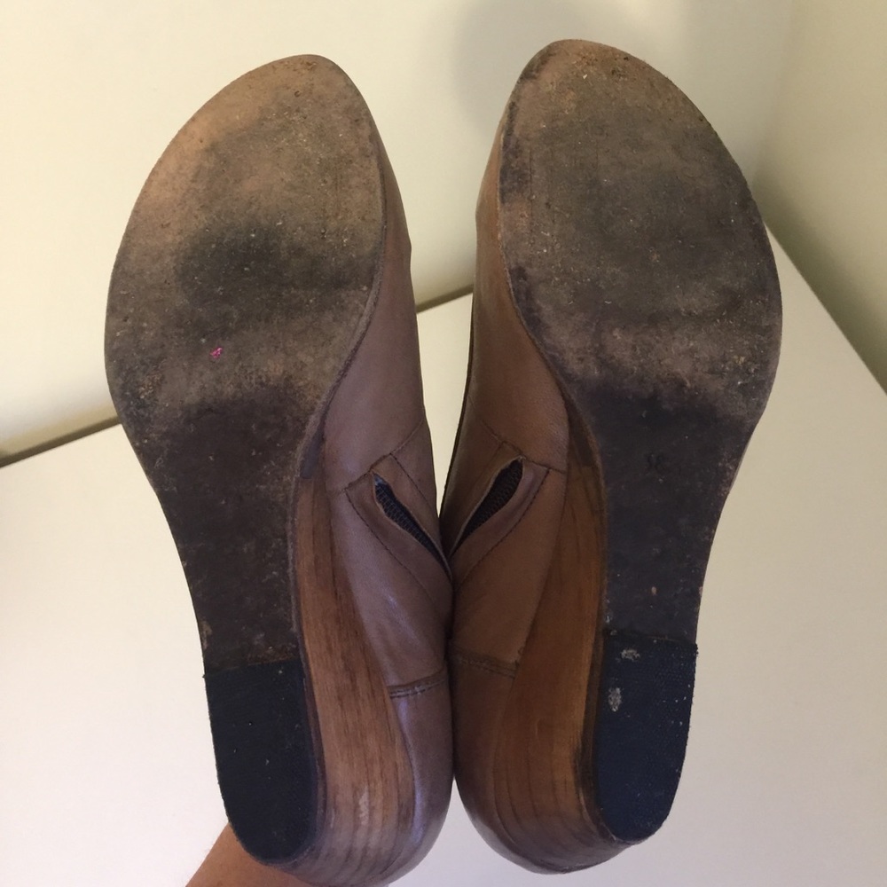 COCLICO tan wedge ankle boots - Picture 4 of 8